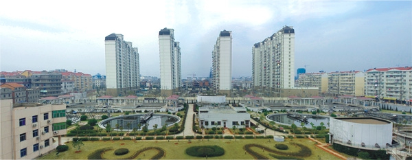 江西最大污水處理廠——南昌朝陽污水處理廠二期工程（省、市優(yōu)良工程，獲滕王閣杯）